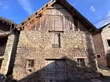 saint-dalmas valdeblore grange à réhabiliter permis de c