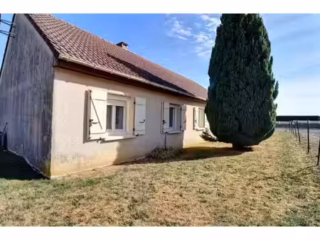 saulon-la-chapelle : maison individuelle de plain-pied de 93m²  deux garages  4 chambres
