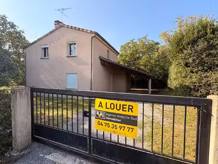 location maison 4 pièces 94m² aubenas 07200
