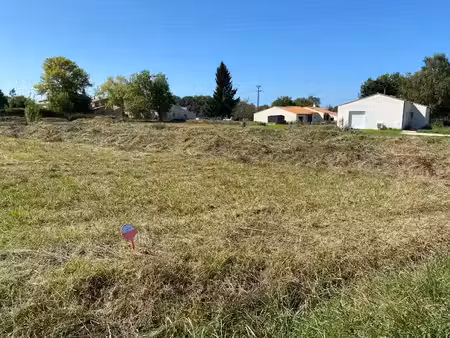 vente terrain 723 m² à le mung (17350)  24 702 €