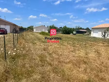 vente terrain 989 m² à grignols (33690)  35 000 €