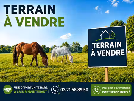vente terrain 15000 m² à tincques (62127)  37 000 €