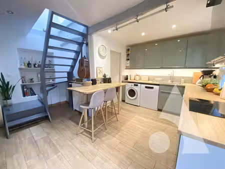 maison 2 chambres + bureau avec jardin crepy en valois