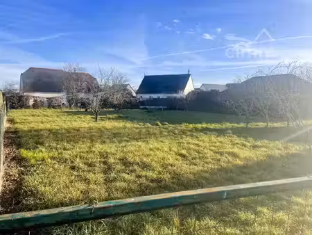 terrain a batir 1070m2 fondettes centre