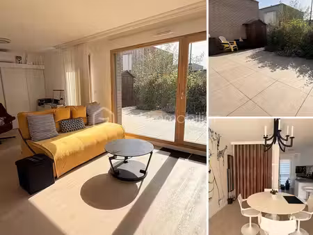 quesnoy-sur-deûle — rez-de-jardin  appartement 3 pièces de 65 m² dans une résidence récent