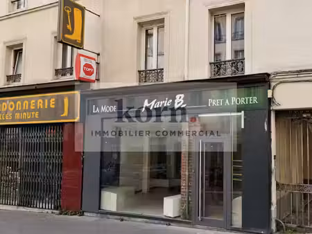 location locaux professionnels 39 m² à paris 12ème (75012)  1 917 €