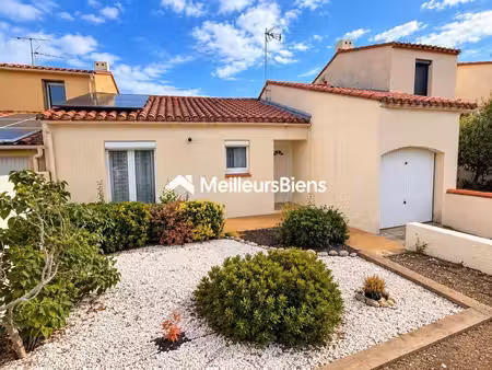 maison t3 plain pied rénovée parcelle 275 m² saint-estève (66240)