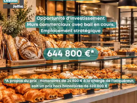 achat local commercial 325m² fontainebleau 77300