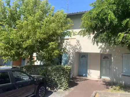 à vendre merville (31330) t3 duplex avec jardin et terr