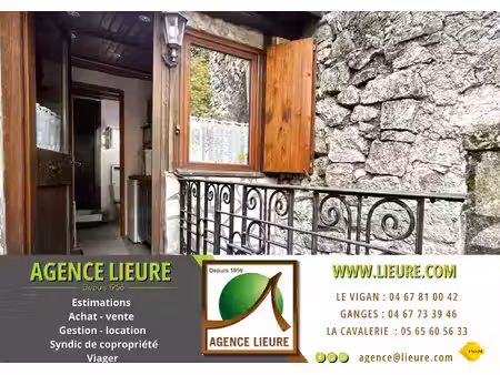 en cévennes  maison de village  à vendre