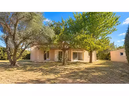 villa de plain-pied 3 chambres – terrain 1 070 m² – gajan à 15 min de nîmes