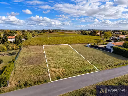 achat terrain 1 093m² barret 16300