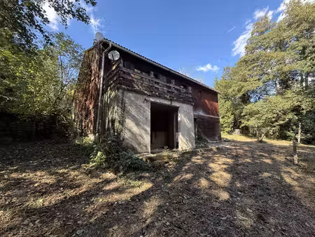 maison en bois à rénover - secteur calme et naturel - saint-
