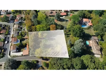 terrain de 4655 m2 en vente - camblanes  nouvelle-aquitaine