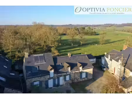 longère t6 guichen - 1225 m2 de terrain - vue dégagée - proc