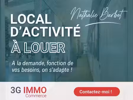 location locaux professionnels 3 pièces 106 m² à champigny (51370)  858 €