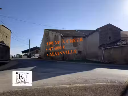 ◊ 150 m² à créer – grange à rénover – 47 000 € – mainville