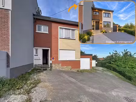 seraing – maison 3 façades avec 3 kots et studio indépendant