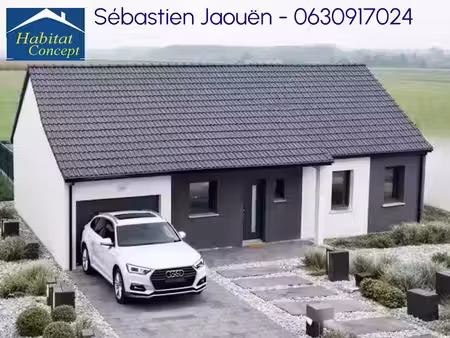 vente maison neuve 4 pièces 88.19 m² à walincourt-selvigny (59127)  158 401 €