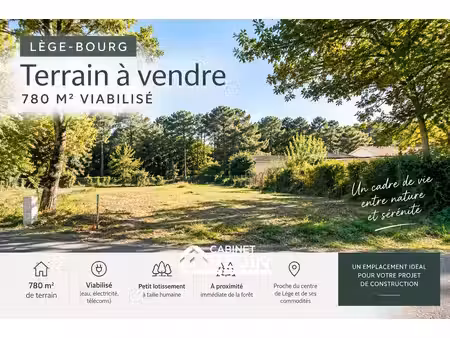 terrain 780 m²