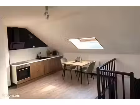 appartement t2 de 35 m2 au dernier etage