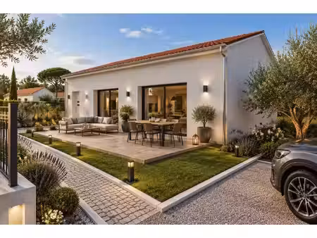 terrain avec maison neuf à vendre