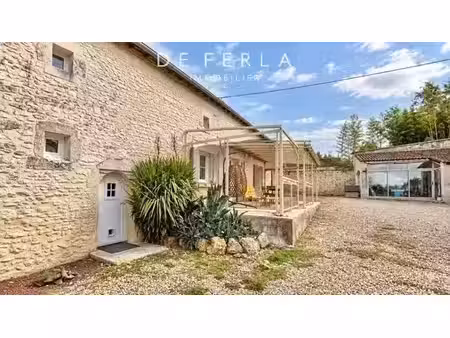longère de caractère - mirebeau - 170m2 - jardin 1400m2