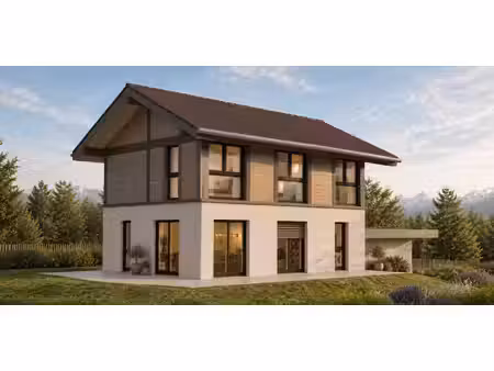 maison contemporaine avec jardin et terrasse seynod (74)