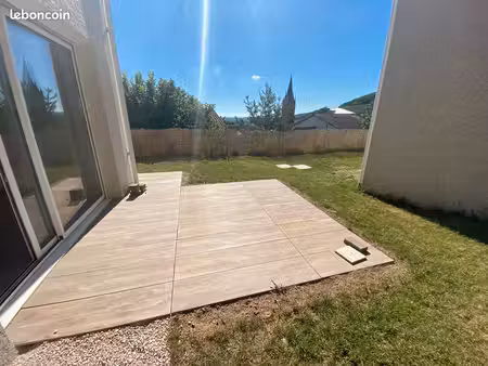 maison individuelle t4 bourg st romain de popey avec terrasse et jardin