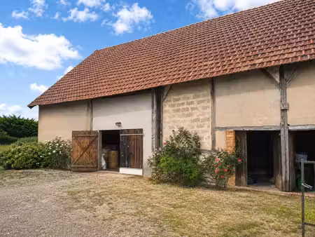 propriété avec dépendances  grange de 140 m² et terrain constructible à gergy