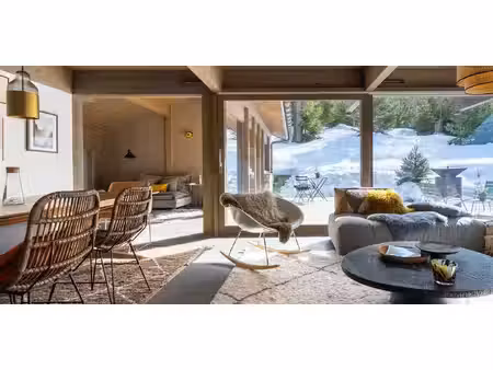 chalet avec vue panoramique et terrasse arâches-la-frasse (74)
