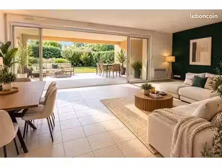 type 2 58m² jardinet et terrasse aubagne 13400