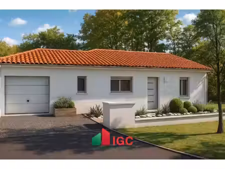 terrain avec maison neuf à vendre