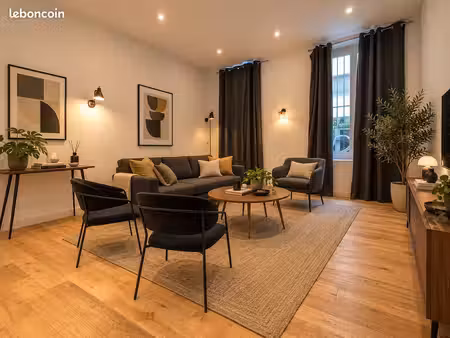 appartement 80 m² rénové – marseille 6e – 2 espaces nuit – climatisation