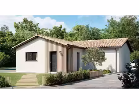 terrain avec maison neuf à vendre