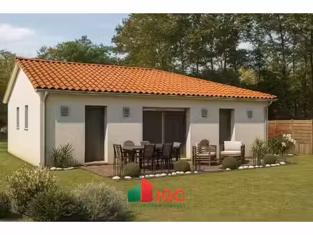 terrain avec maison neuf à vendre