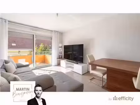 vente appartement 2 pièces 44.27 m² à sallanches (74700)  185 000 €