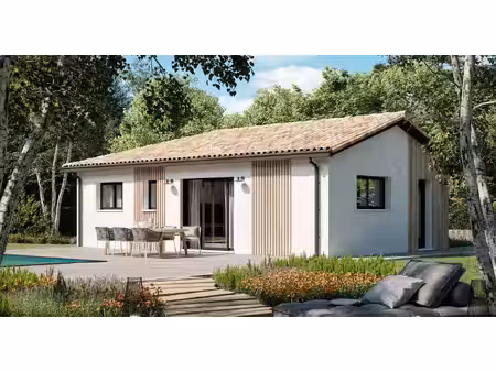 terrain avec maison neuf à vendre