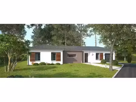 terrain avec maison neuf à vendre
