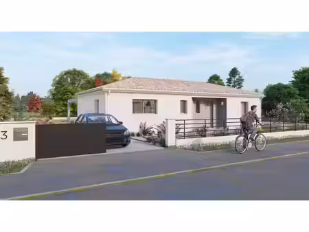 terrain avec maison neuf à vendre