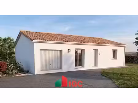 terrain avec maison neuf à vendre
