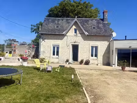 entre lencloitre et saint-gervais-les-trois-clochers  maison de