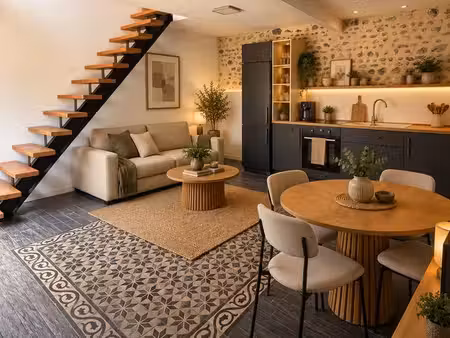 t2 duplex meublé