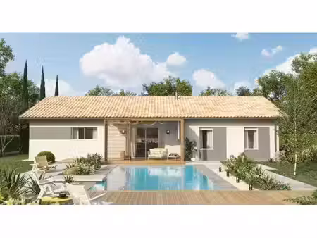 terrain avec maison neuf à vendre