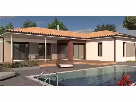 terrain avec maison neuf à vendre