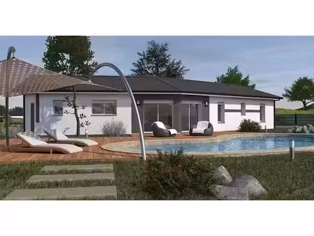terrain avec maison neuf à vendre