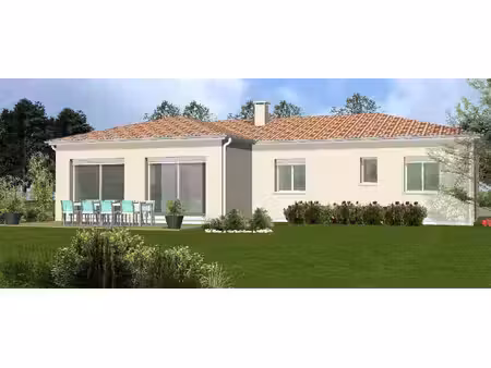 terrain avec maison neuf à vendre