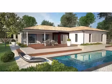 terrain avec maison neuf à vendre