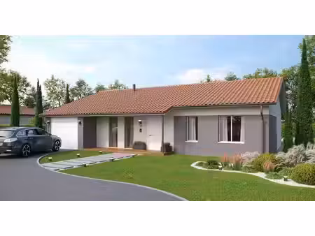 terrain avec maison neuf à vendre