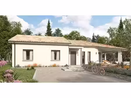 terrain avec maison neuf à vendre